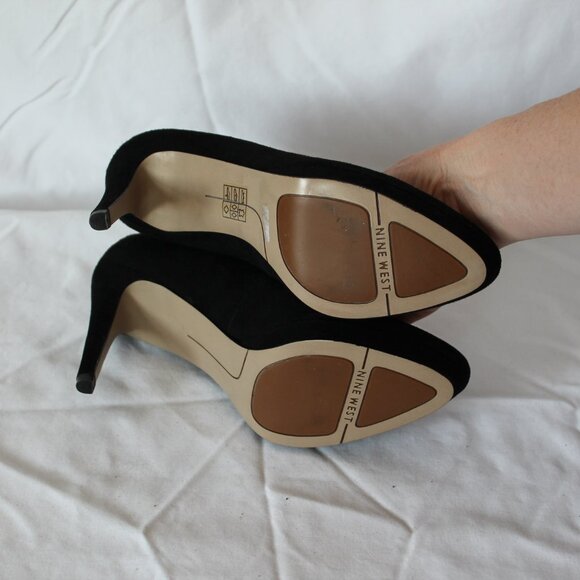 Nine west 6.5 black heel - Picture 4 of 4